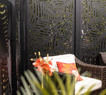 camoufler sa pompe à chaleur