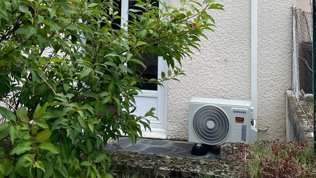 installation d'un monosplit